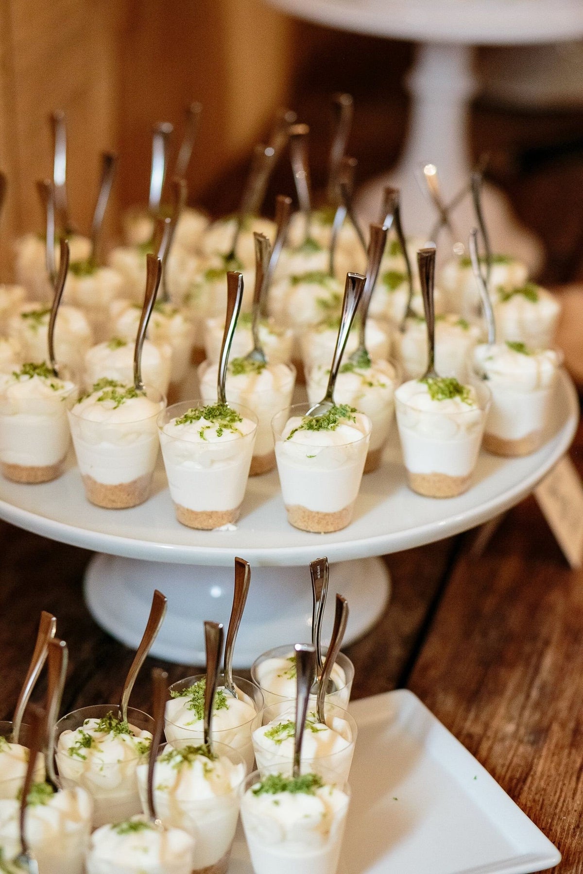 Mini Gold Appetizer Spoons – Plastic Dessert Spoons for Mini Desserts & Catering Displays