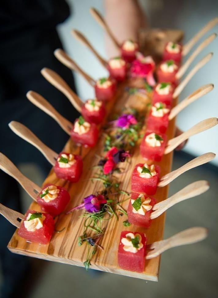 Mini Wooden Appetizer Forks – Disposable Tasting Forks for Catering, Weddings & Finger Food