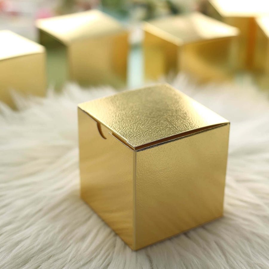 Paper Favor Boxes 25 Pack – 3x3x3 Gift Boxes for Special Events - Pretty Party Boxx