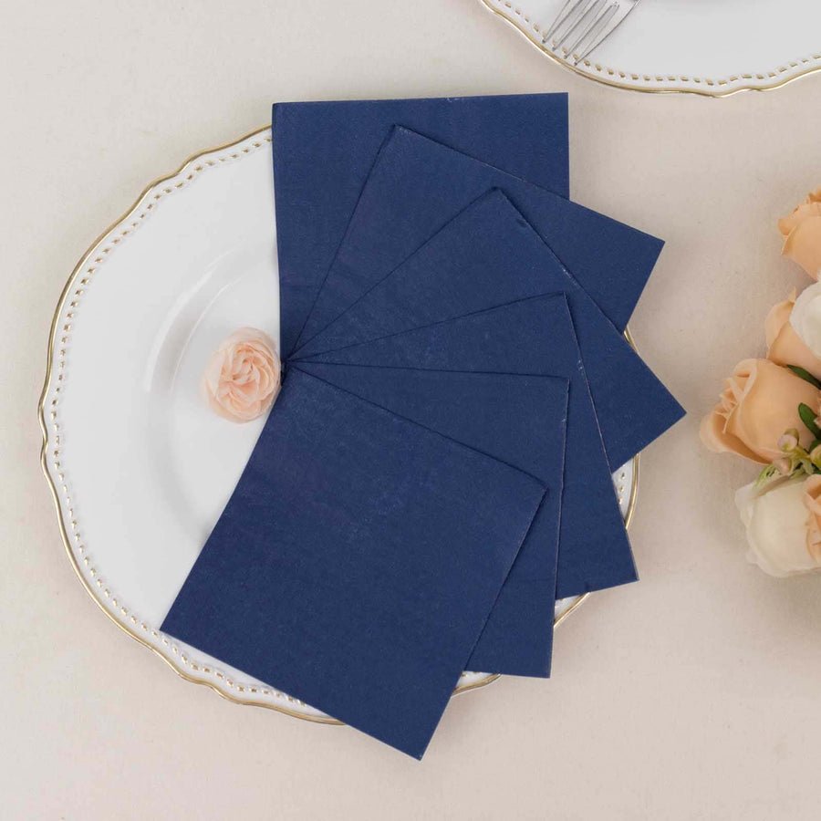 50 - Pack Beverage Cocktail Napkins – Elegant Party Napkins - Pretty Party Boxx