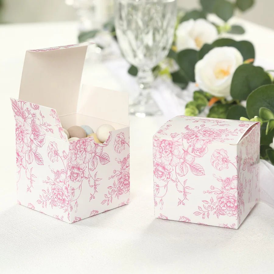 Paper Favor Boxes 25 Pack – 3x3x3 Gift Boxes for Special Events - Pretty Party Boxx