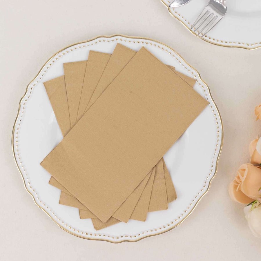 50 - Pack 2 - Ply Paper Napkins – Disposable Cocktail & Beverage Napkins - Pretty Party Boxx