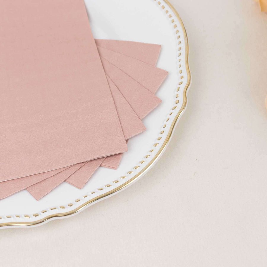 50 - Pack 2 - Ply Paper Napkins – Disposable Cocktail & Beverage Napkins - Pretty Party Boxx