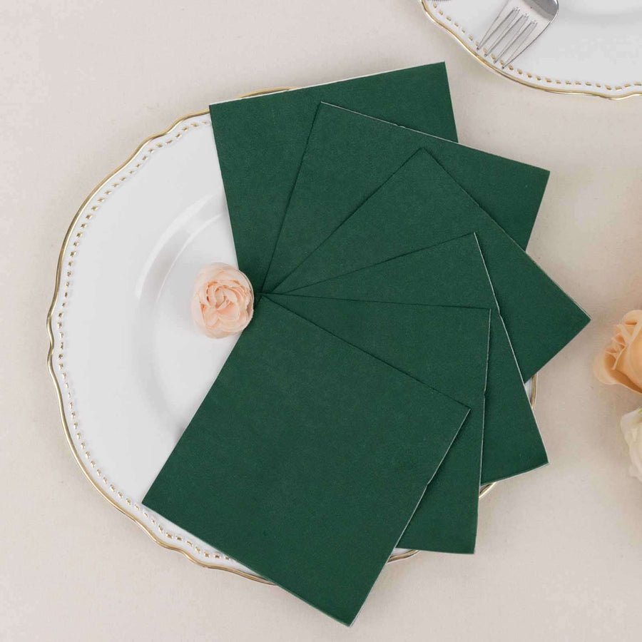 50 - Pack Beverage Cocktail Napkins – Elegant Party Napkins - Pretty Party Boxx