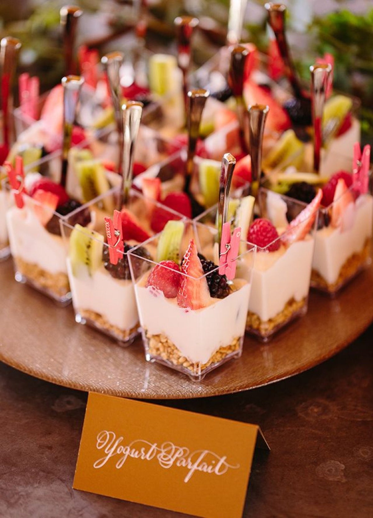 Square Plastic Dessert Cups with Mini Forks or Spoons – Mini Parfait & Pasta Cups for Catering