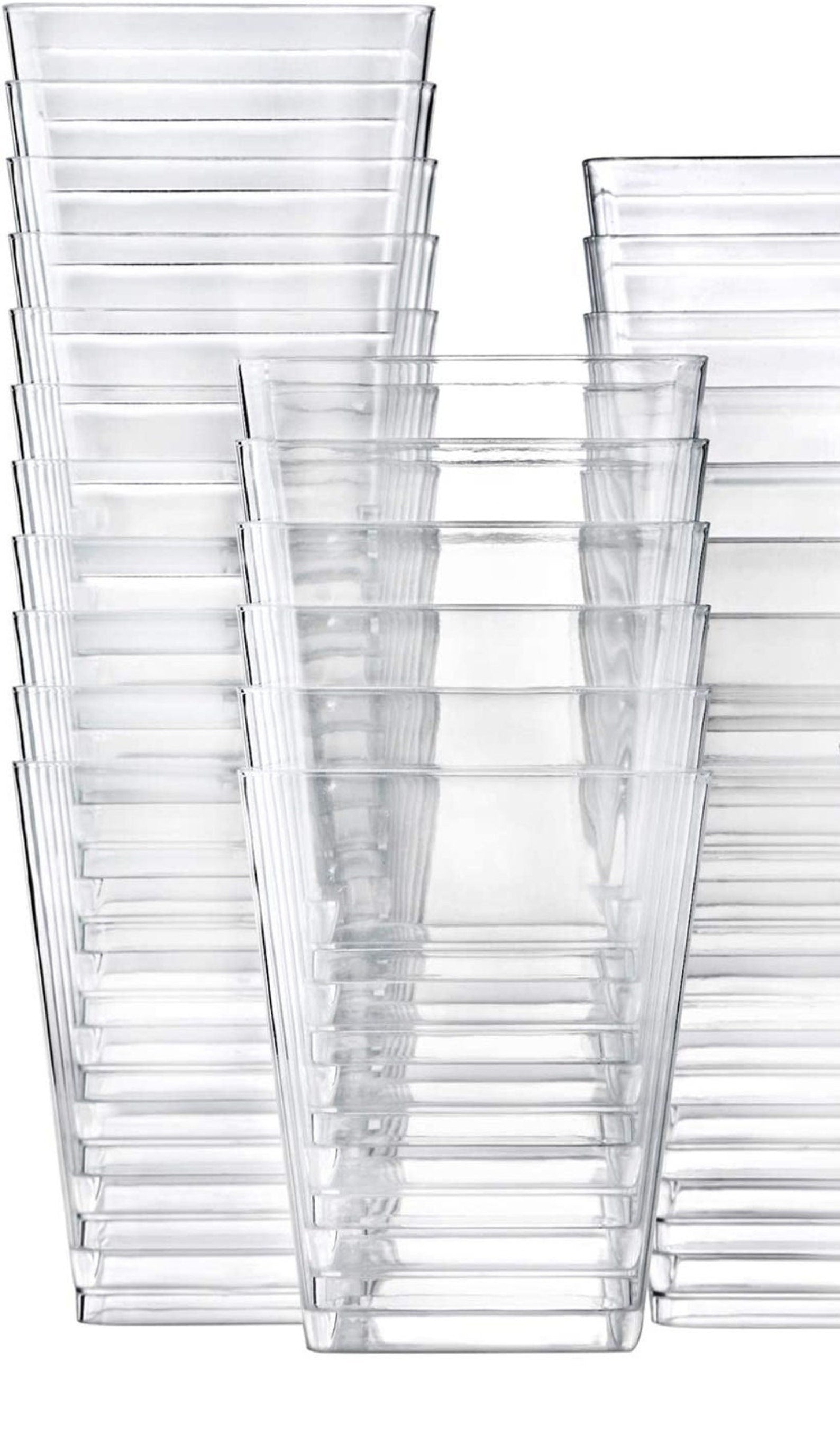 Acrylic Charcuterie Cups with Fancy Toothpicks – Set of 25 - Pretty Party Boxx
