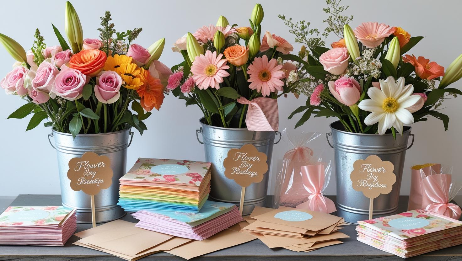 DIY Flower Bar Kit for events and parties.