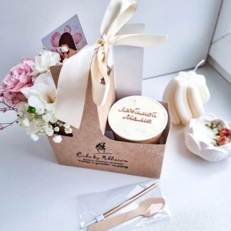 2 - Cup Drink and Flower Carrier with Handle – Recyclable Takeaway Holder for Weddings, Cafes & Catering - Pretty Party Boxx