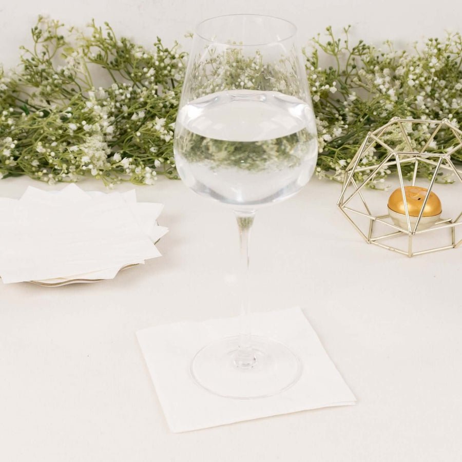 50 - Pack Beverage Cocktail Napkins – Elegant Party Napkins - Pretty Party Boxx