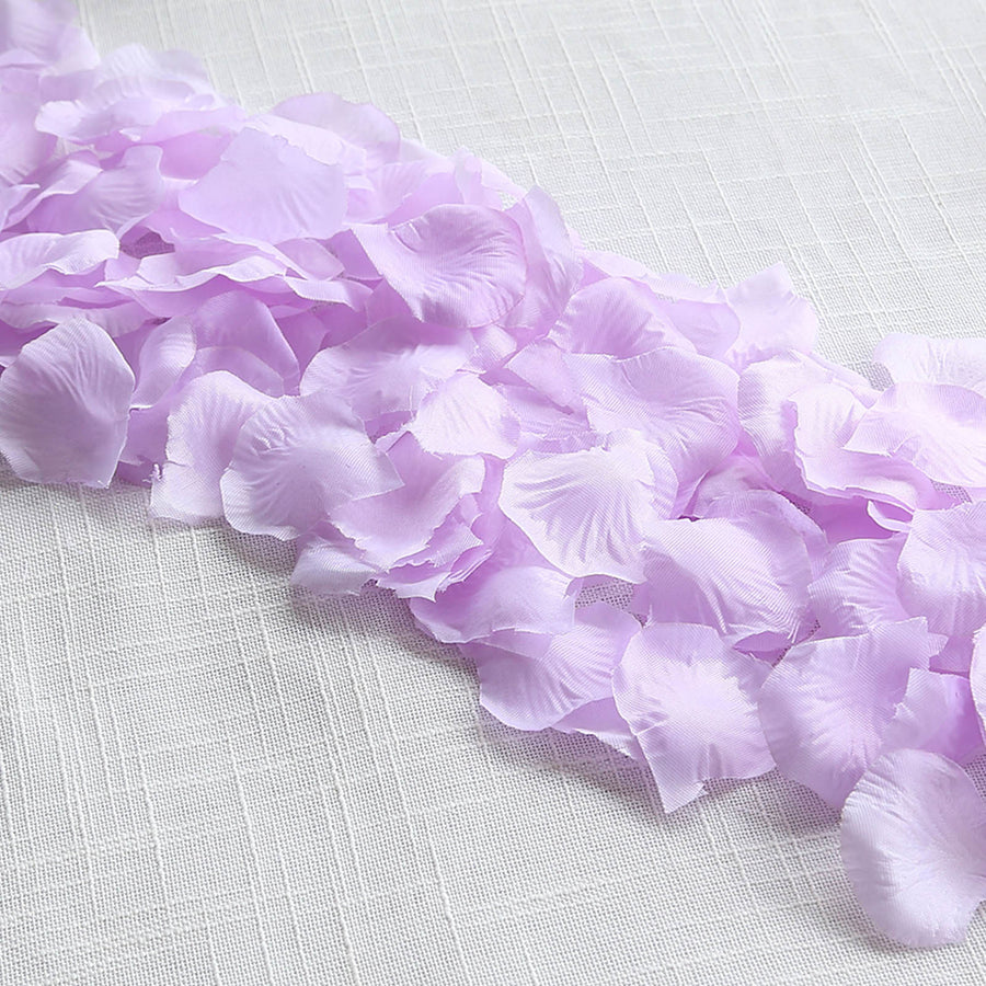 Silk rose petals confetti for weddings, parties, and table décor