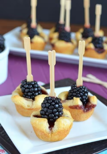 Cocktail fork used for dessert appetizer