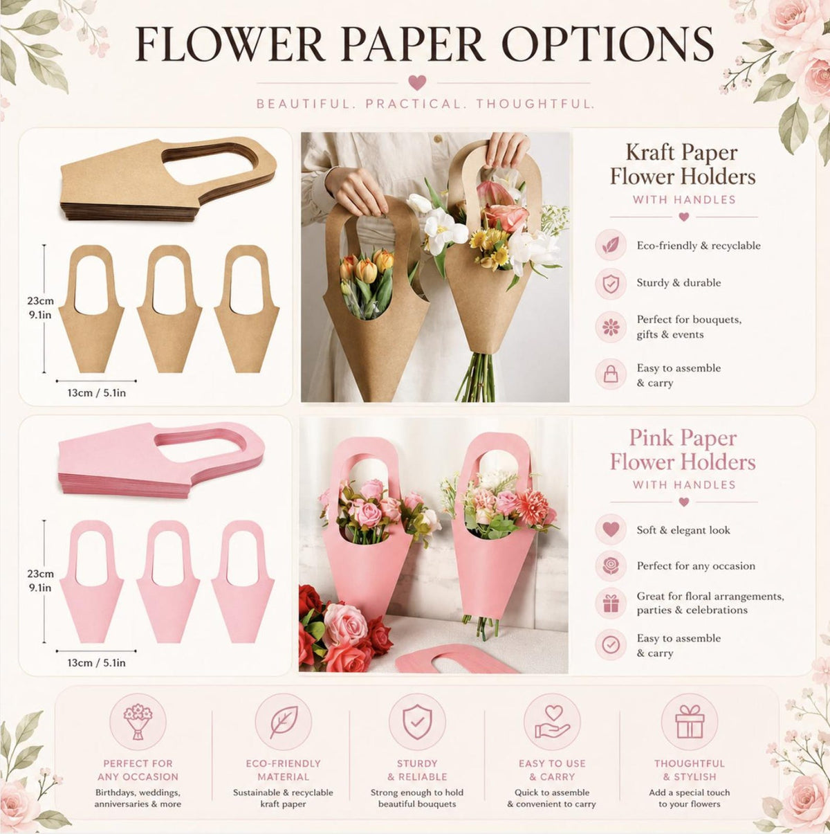 DIY Flower Bar Kit – White Tin Bouquet Station - Pretty Party Boxx