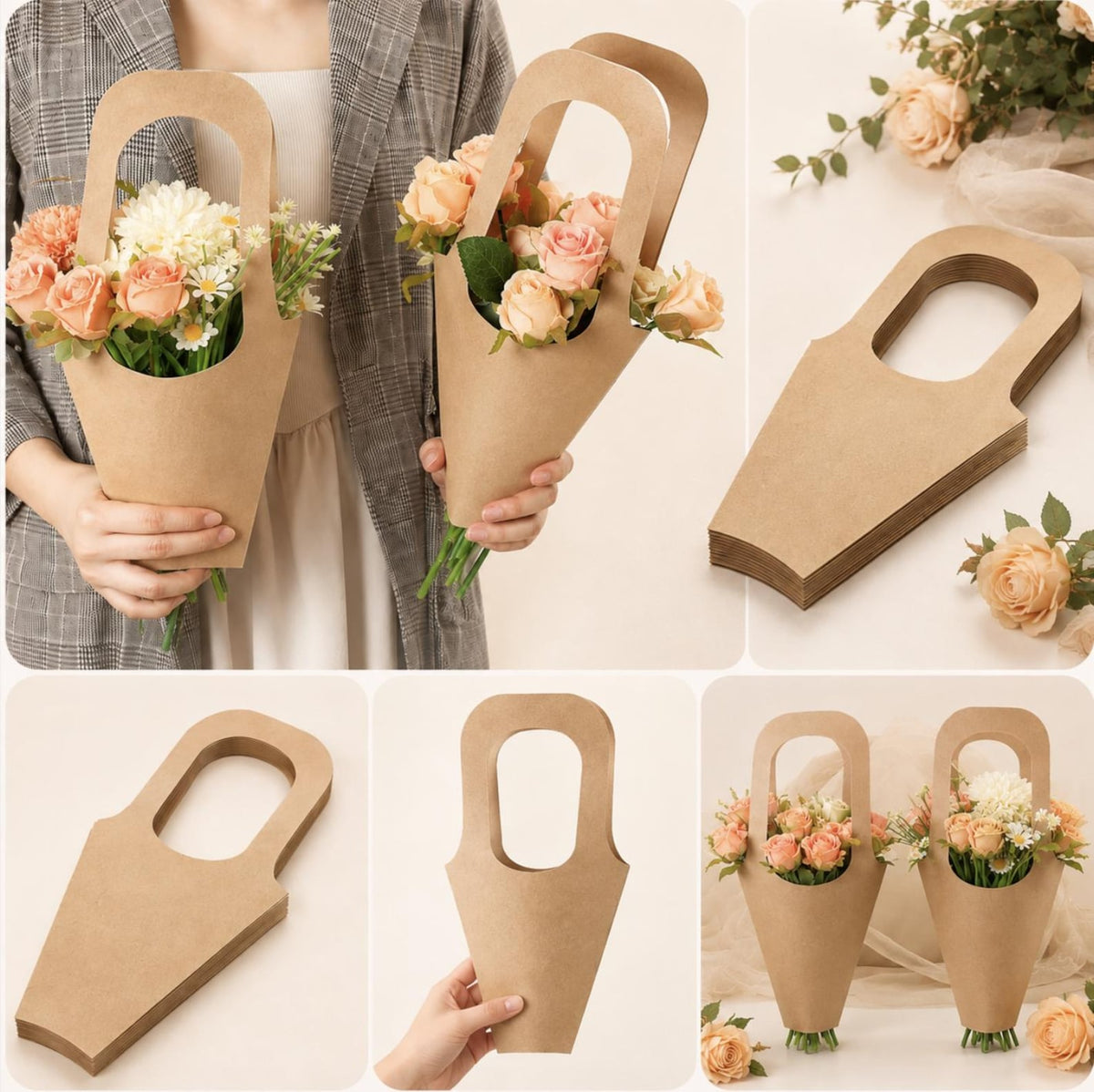 DIY Flower Bar Kit – White Tin Bouquet Station - Pretty Party Boxx
