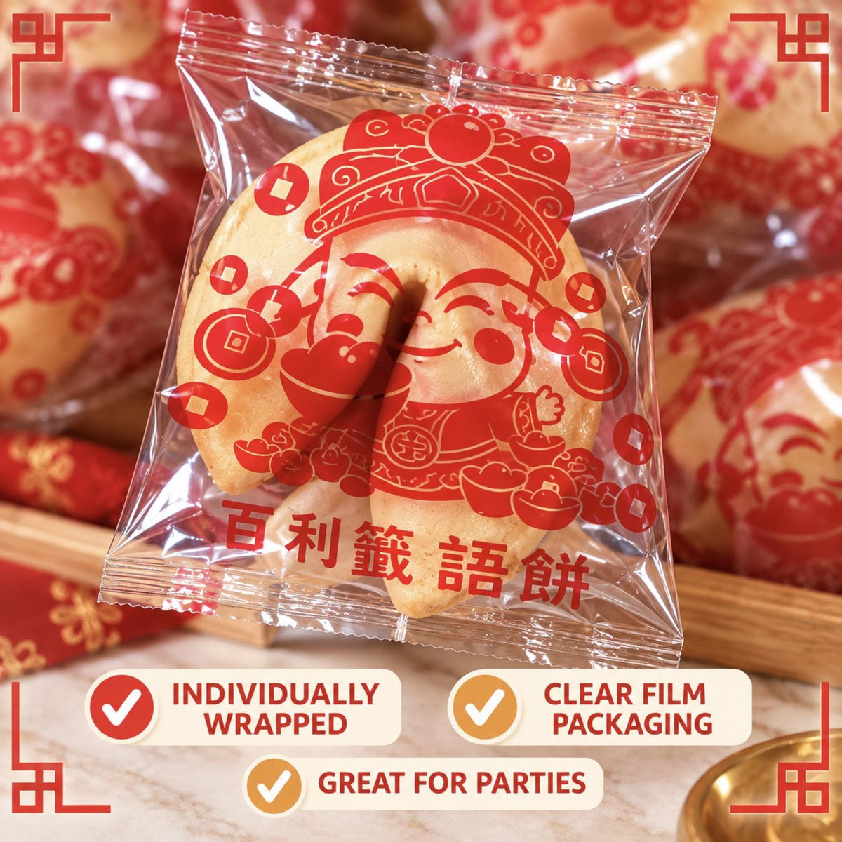 White or Kraft Chinese Take Out Boxes with Chopsticks Set - Pretty Party Boxx