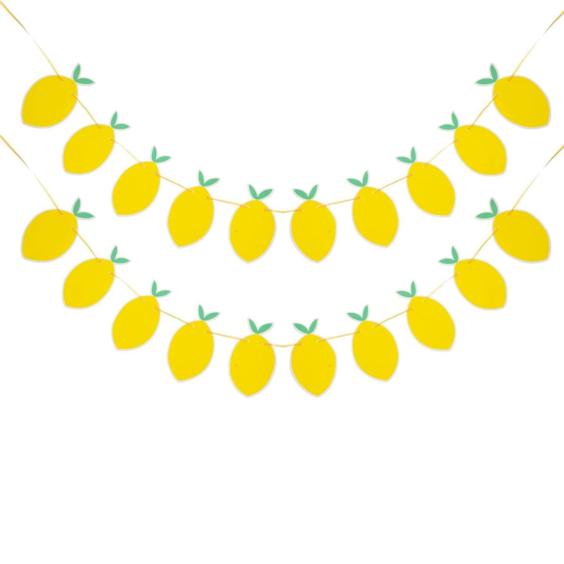 Lemon garland decoration for bridal shower or lemon themed birthday