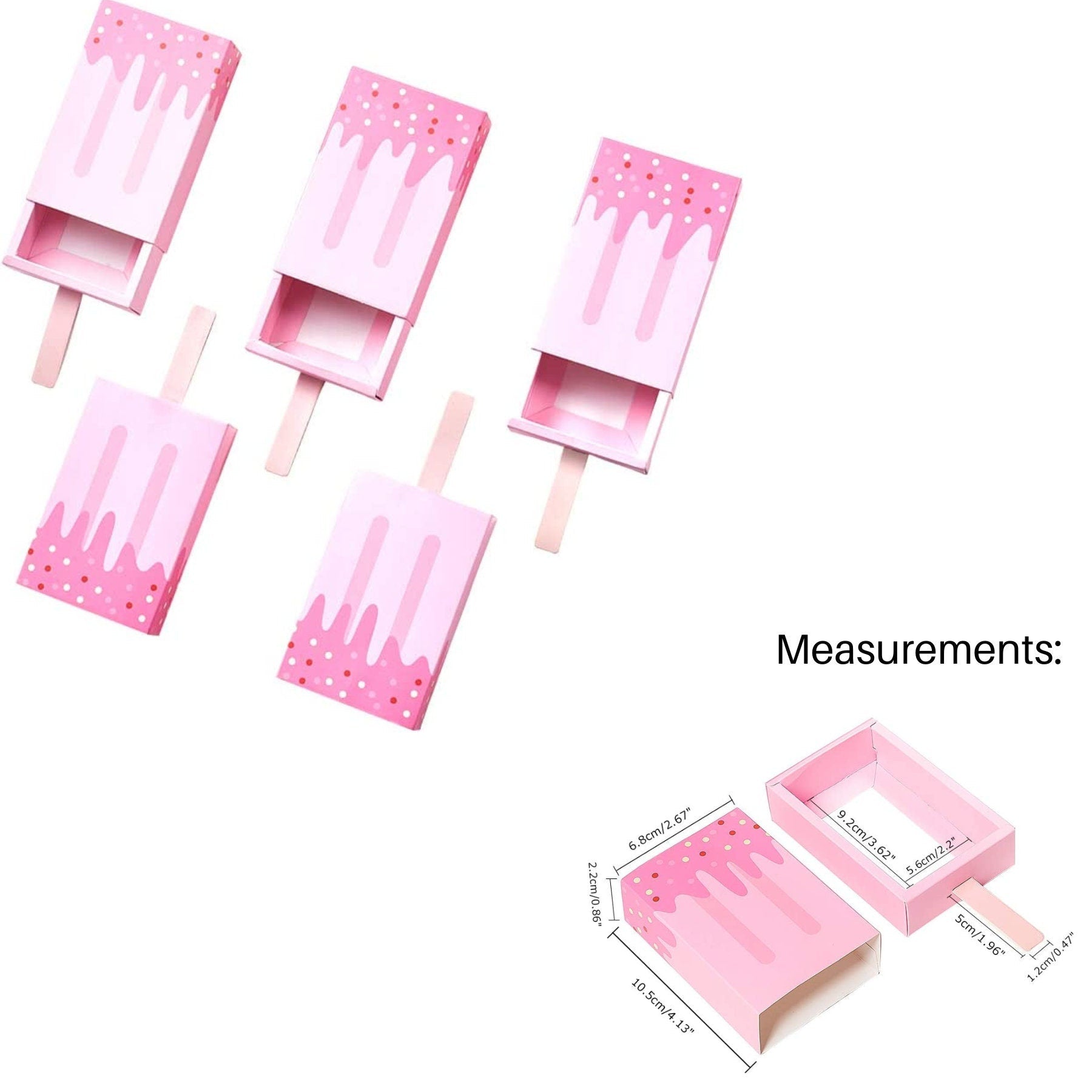 Measurement of popsicle box