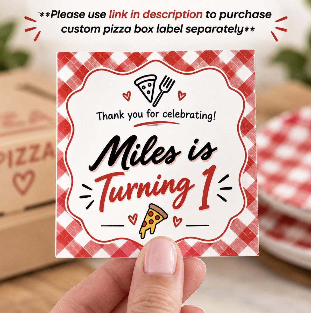 Set of 25 Mini Pizza Boxes – Pizza Themed Party Favors for Events - Pretty Party Boxx