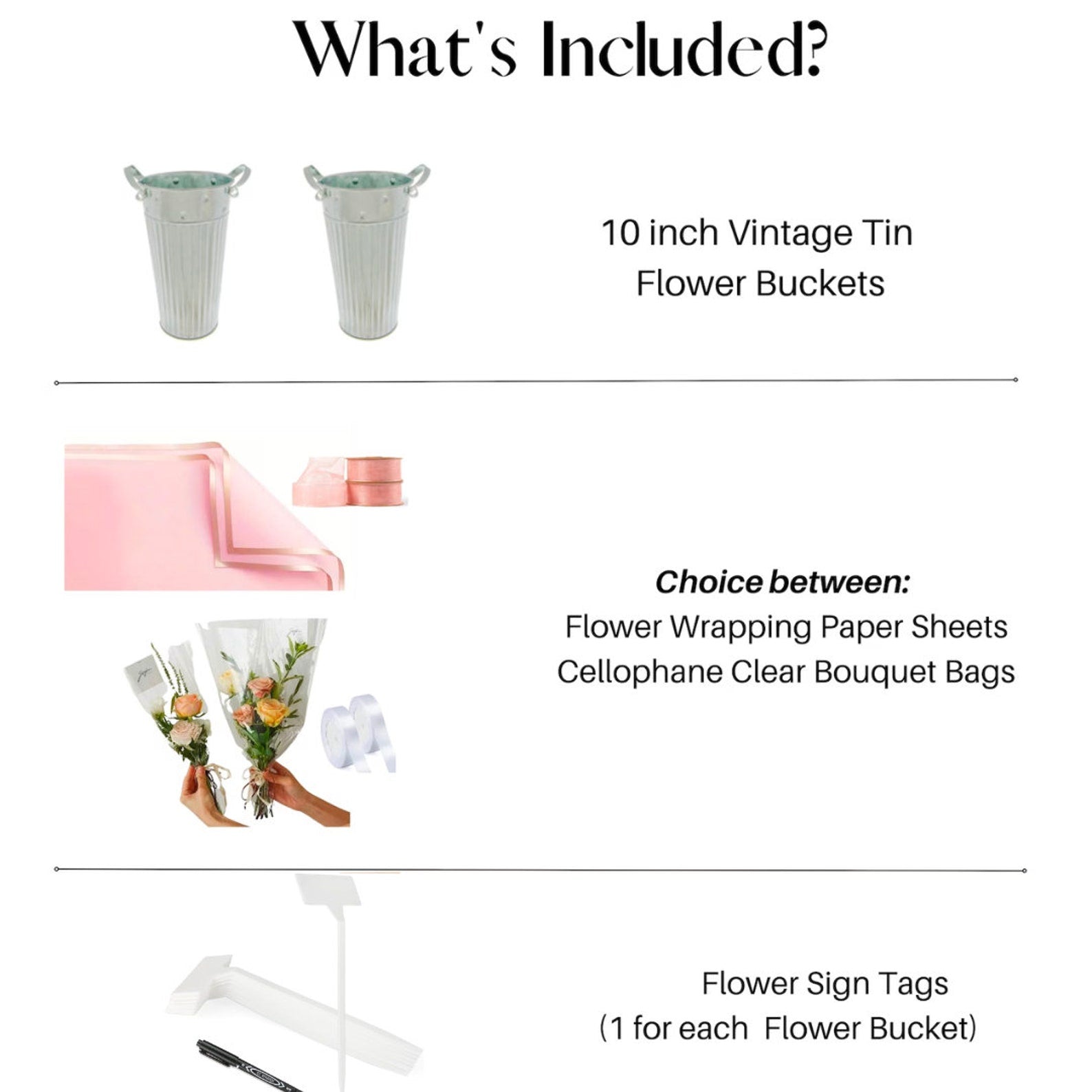 Full roll of ribbon for adding a charming touch to flower bars and bouquet creations.