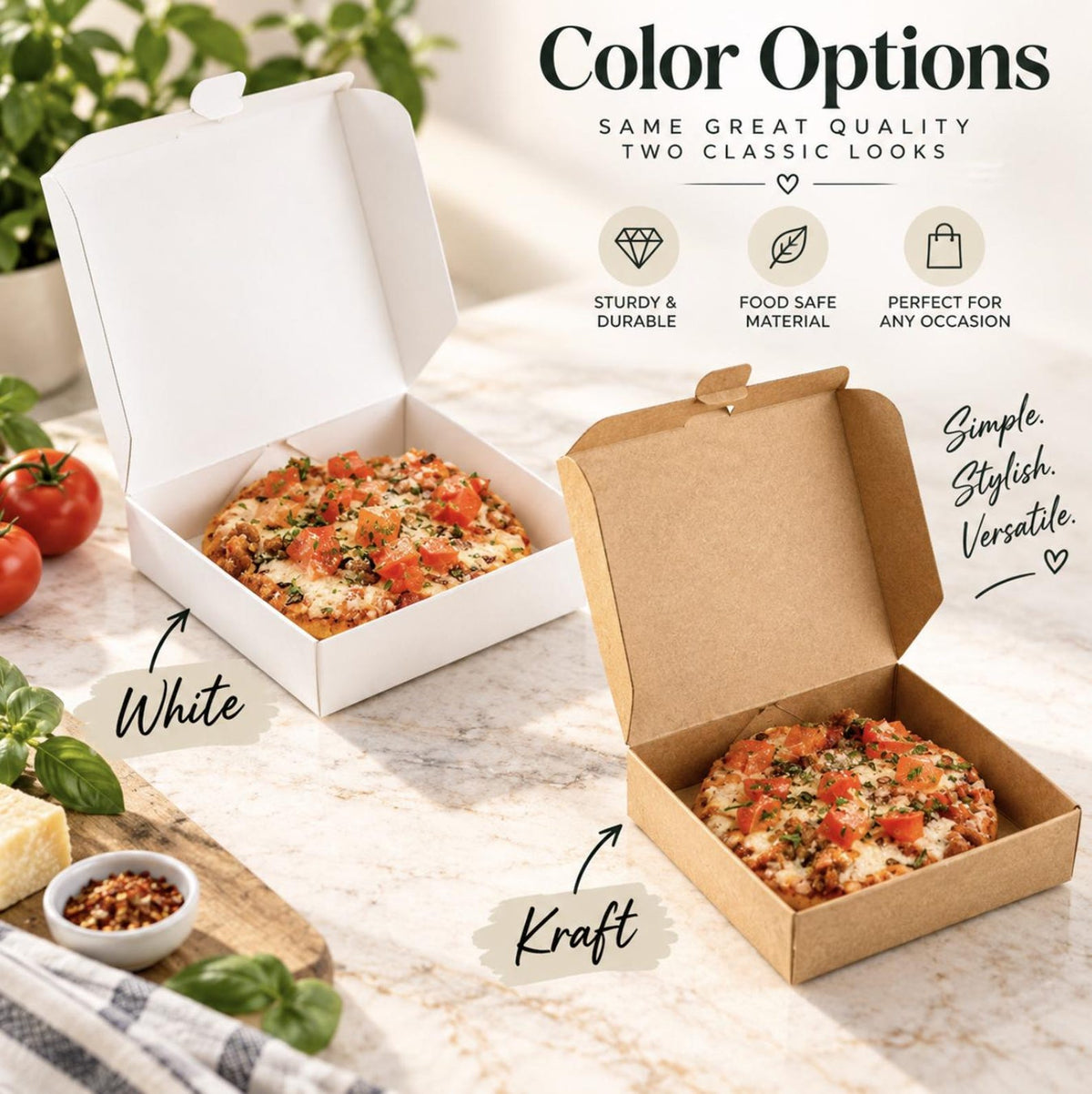 Set of 25 Mini Pizza Boxes – Pizza Themed Party Favors for Events - Pretty Party Boxx