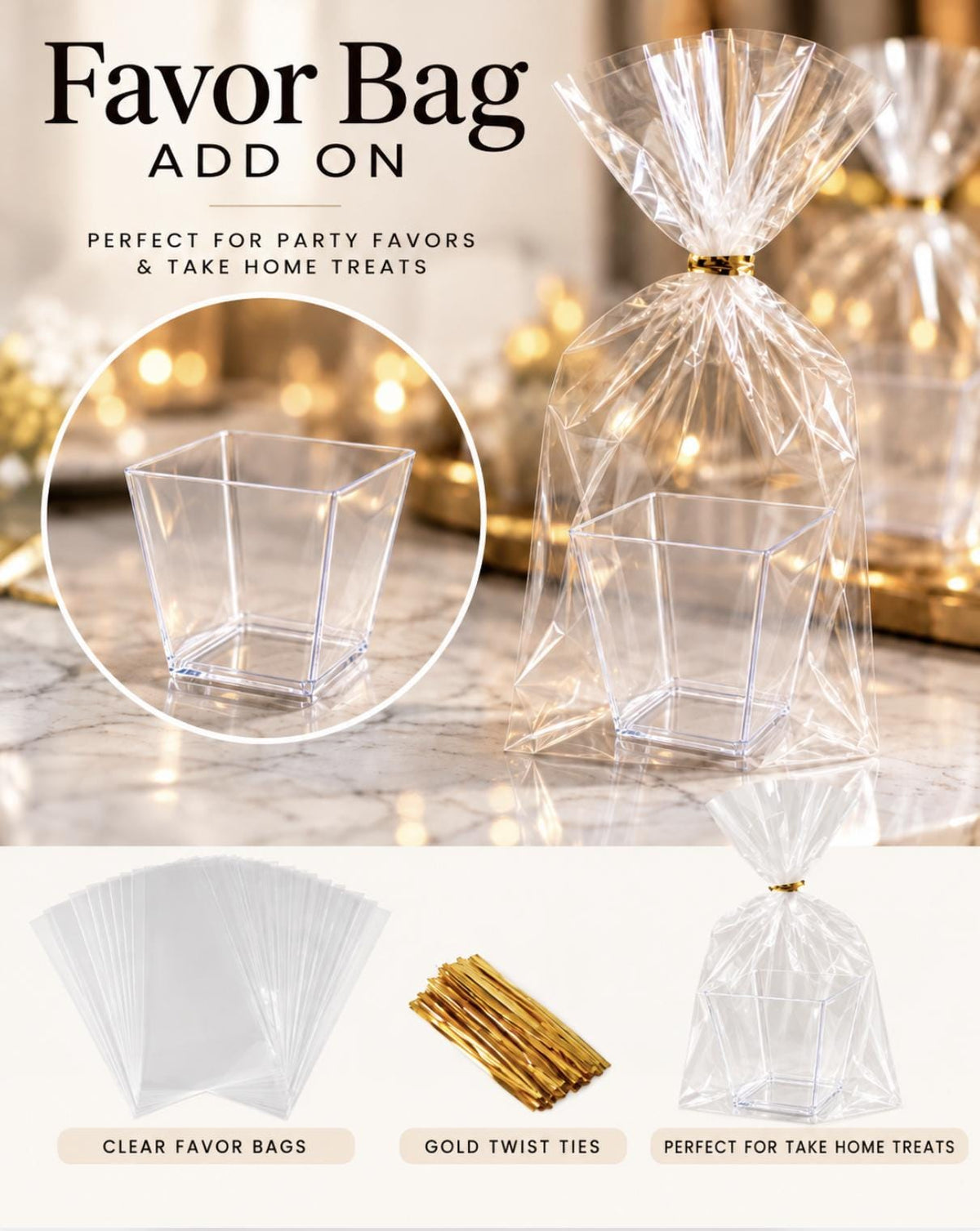 Acrylic Fruit Favor Cups with Mini Forks or Spoons – Set of 20 Clear Reusable Cups for Charcuterie, Snacks & Event Displays