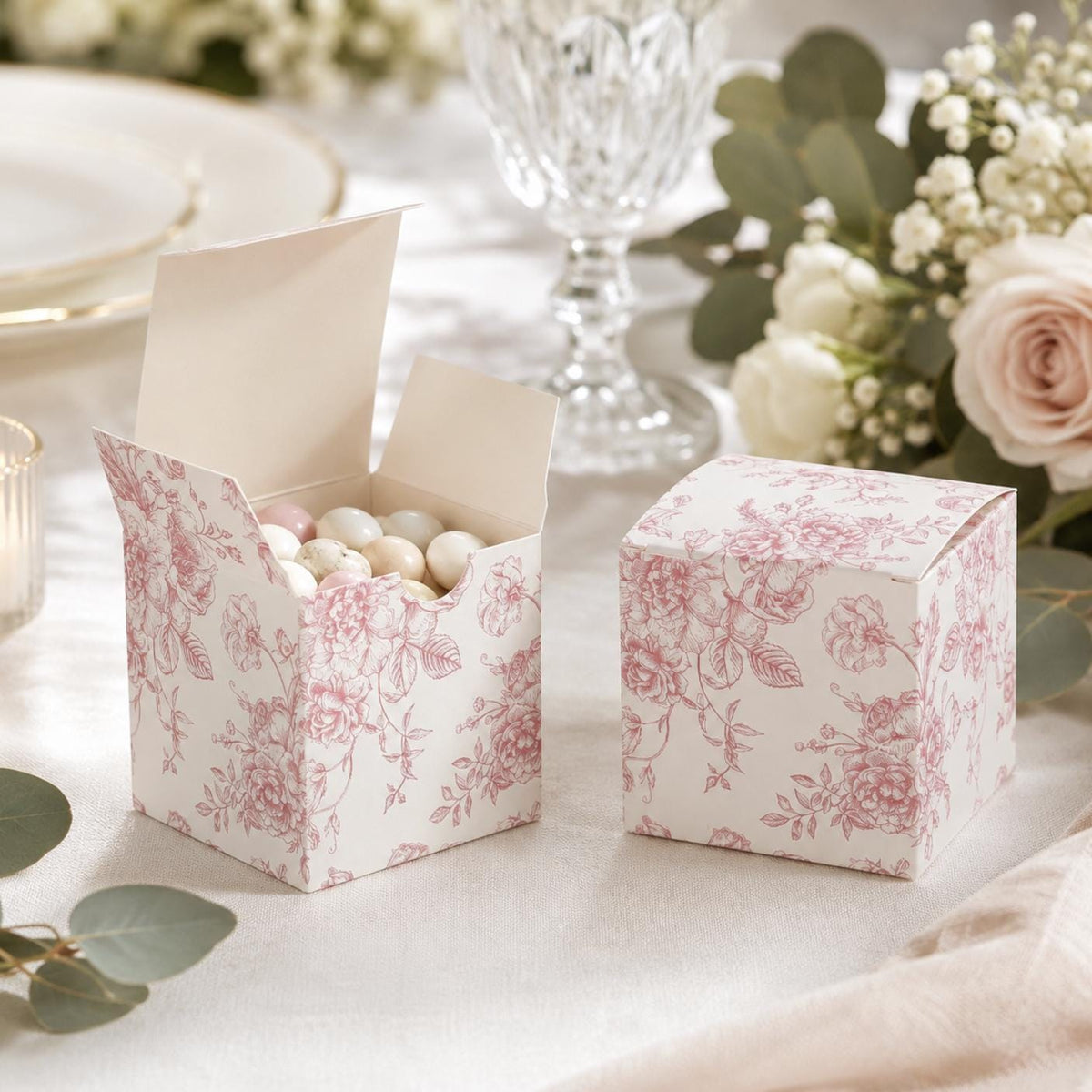 Paper Favor Boxes 25 Pack – 3x3x3 Gift Boxes for Special Events - Pretty Party Boxx