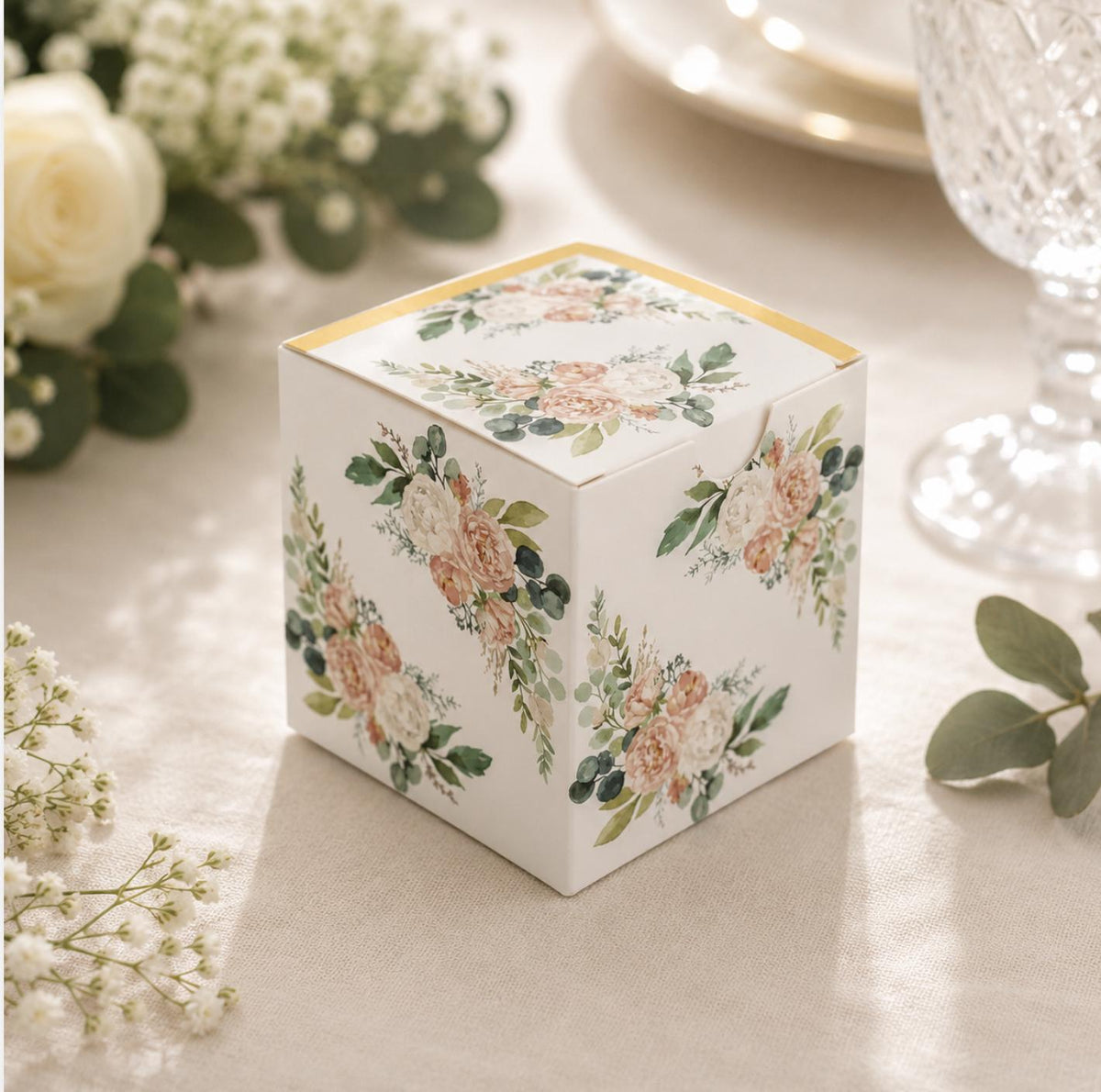 Paper Favor Boxes 25 Pack – 3x3x3 Gift Boxes for Special Events - Pretty Party Boxx