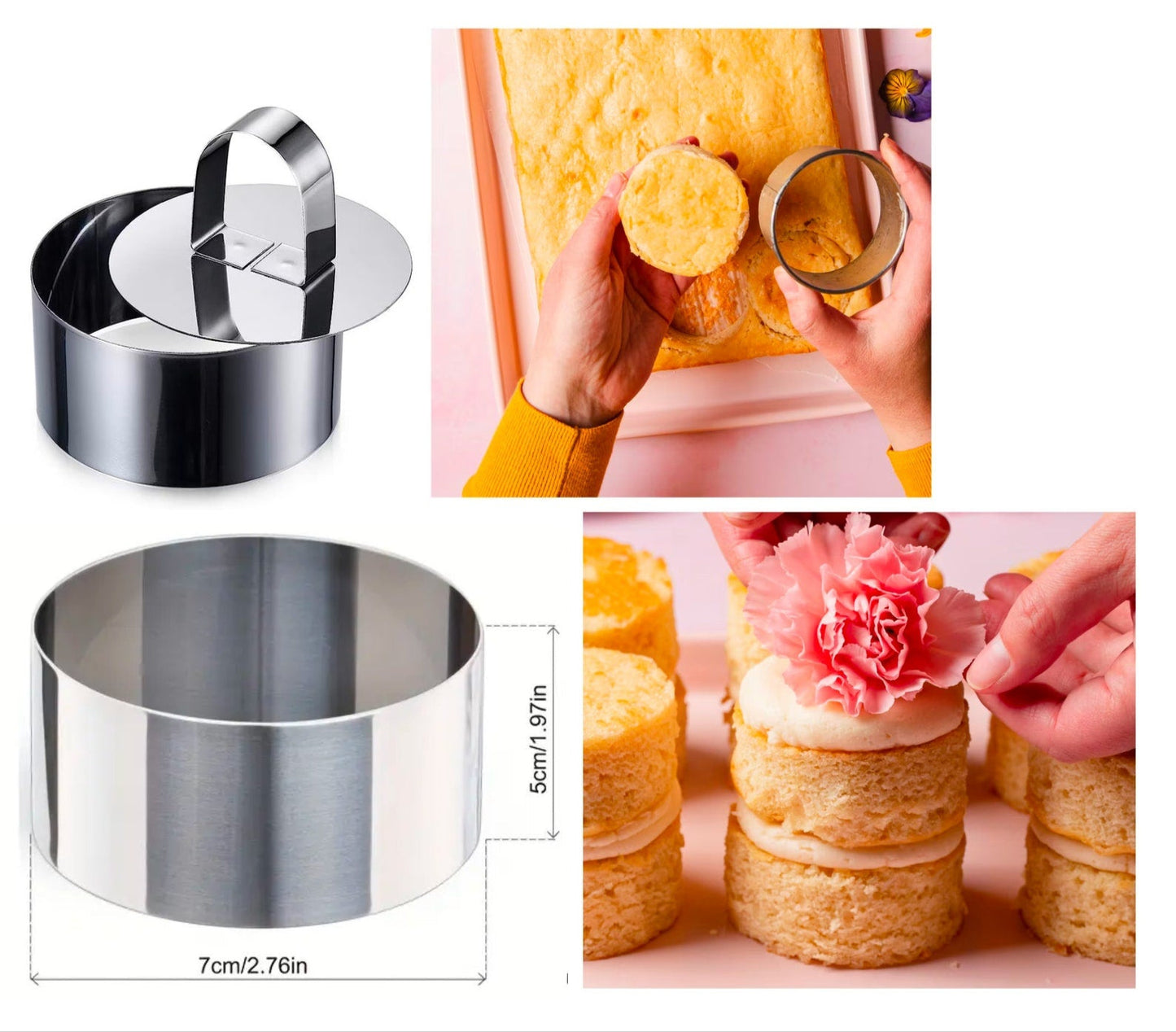 Mini Round Cake 2.7-inch Cutter