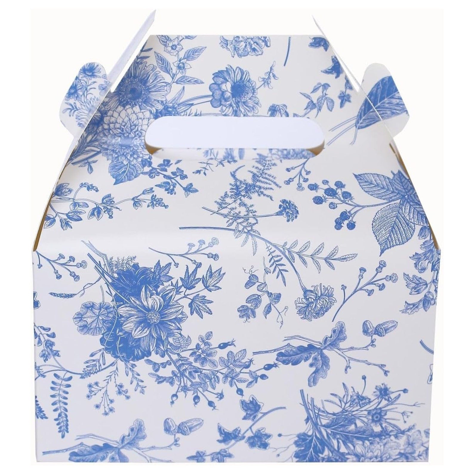 Floral Favor Treat Boxes – Set of 24 Elegant Gift Boxes for Weddings, Showers & Parties - Pretty Party Boxx