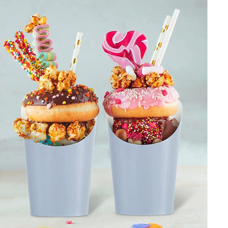 Charcuterie Favor Cups with Fancy Toothpicks – Reusable Appetizer & Dessert Serving Set for Weddings, Showers & Events - Pretty Party Boxx
