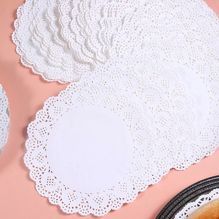 Cone - Shaped Favor Bags with Doilies DIY Kit – 10 - Piece Elegant Gift Bags for Weddings, Showers & Dessert Displays - Pretty Party Boxx