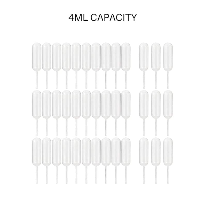 Acrylic Appetizer Cups with Dressing Pipettes & Mini Forks