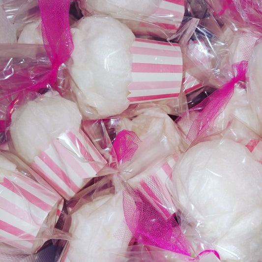 Striped Charcuterie Popcorn Cotton Candy Favor Cups