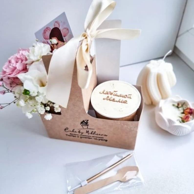 2 - Cup Drink and Flower Carrier with Handle – Recyclable Takeaway Holder for Weddings, Cafes & Catering - Pretty Party Boxx