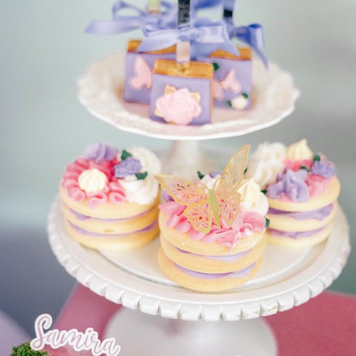 3D Butterfly Cake & Cupcake Toppers – Elegant Dessert Decorations for Weddings, Birthdays & Parties - Pretty Party Boxx