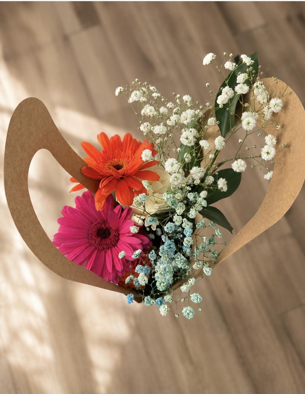 Kraft Flower Bouquet Bags – Make Your Own Bouquet Bar Bags for Showers & Parties