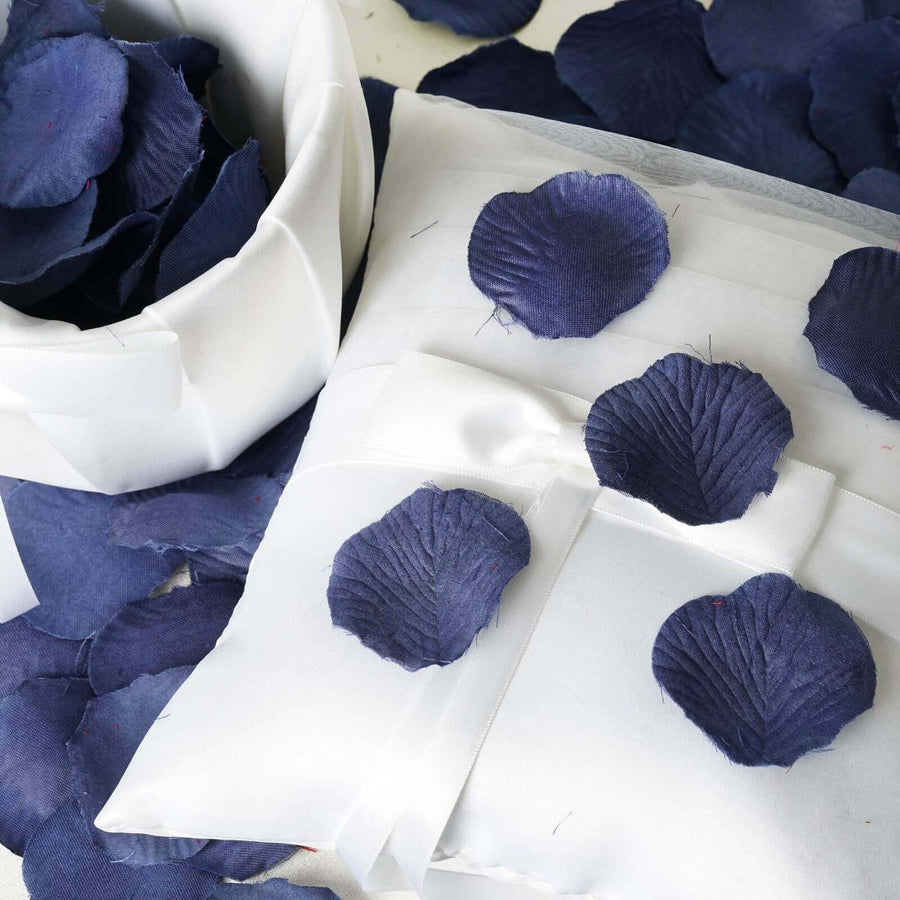 Decorative silk rose petals for party table styling and gifts