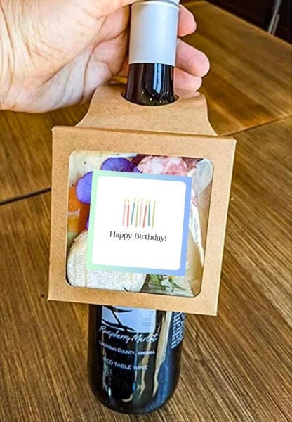 Pre-Made Occasion Gift Stickers – Wine Tag, Birthday & Celebration Labels