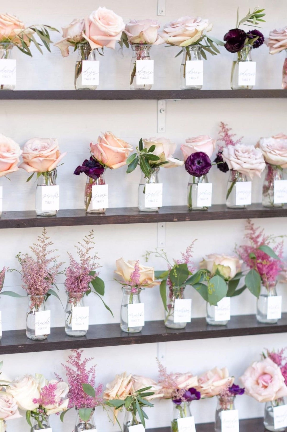 Small Glass Bud Vases – Assorted Mini Vases for Centerpieces, Showers & Wedding Florals