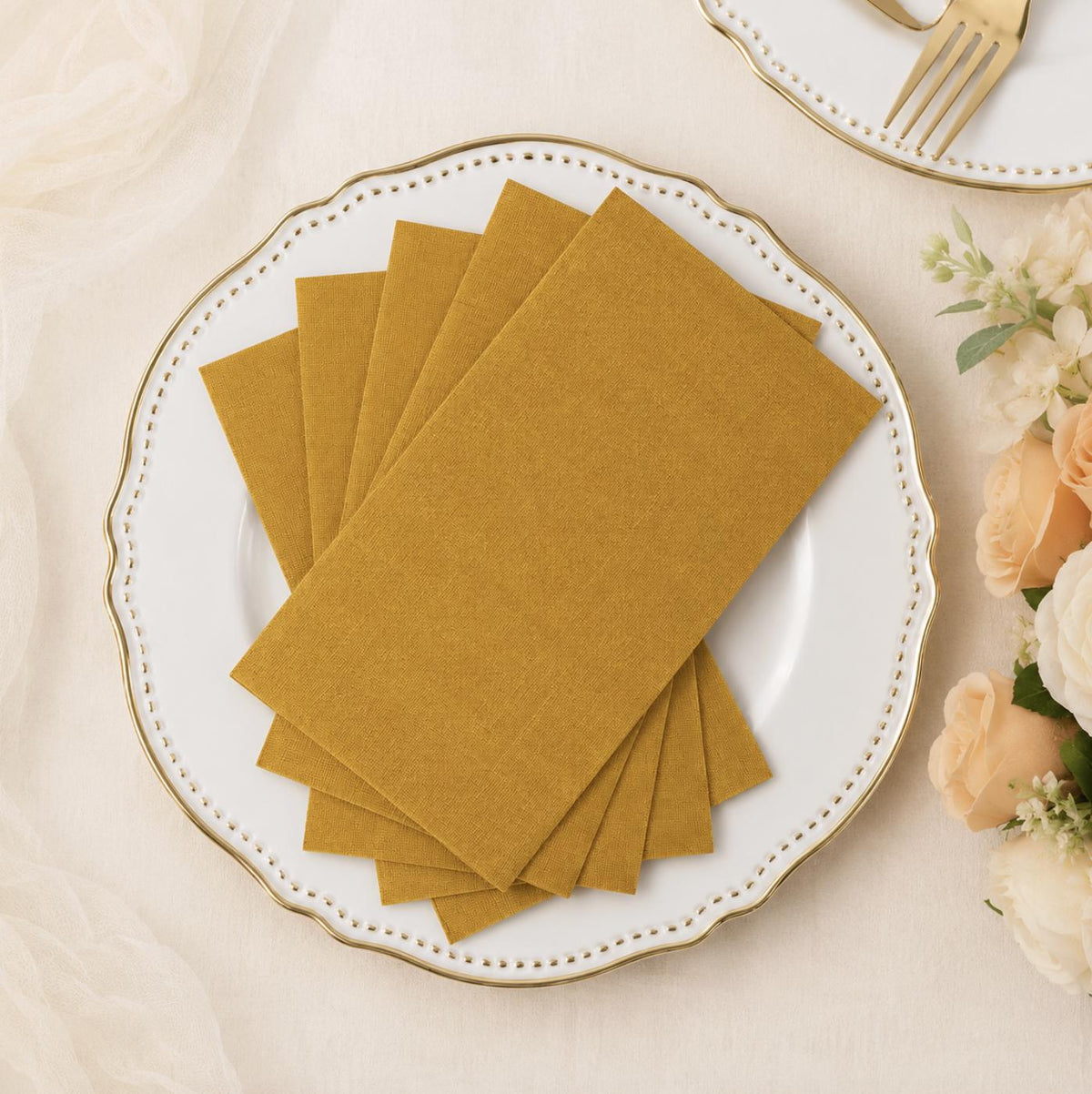 50 - Pack 2 - Ply Paper Napkins – Disposable Cocktail & Beverage Napkins - Pretty Party Boxx