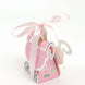 25 Pack Baby Stroller Party Favor Gift Boxes – Cardstock Carriage Candy Boxes with Ribbon Ties