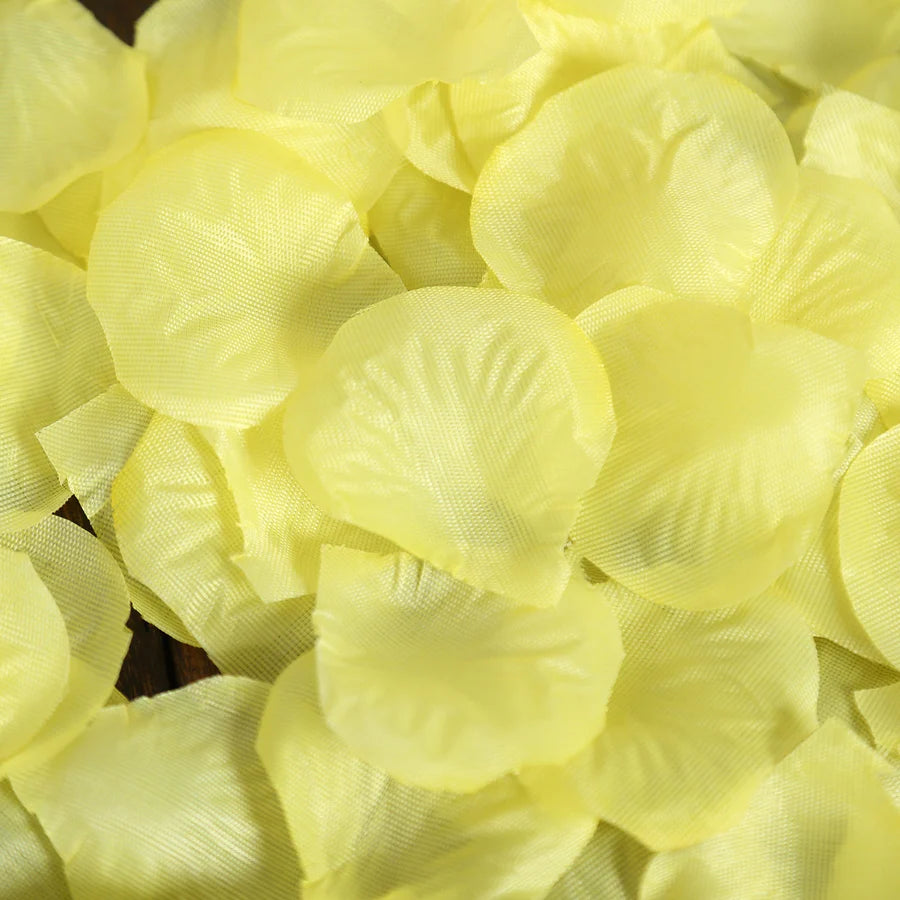 500-Pack Silk Rose Petals – Elegant Decorative Confetti Scatters for Weddings, Parties & Events