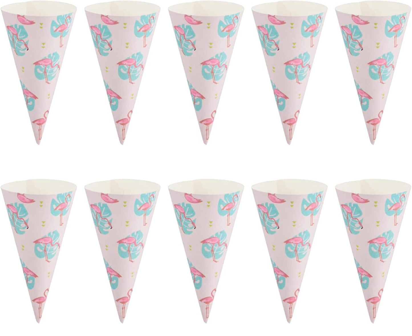 Flamingo Charcuterie Paper Cup Cone and Toothpicks