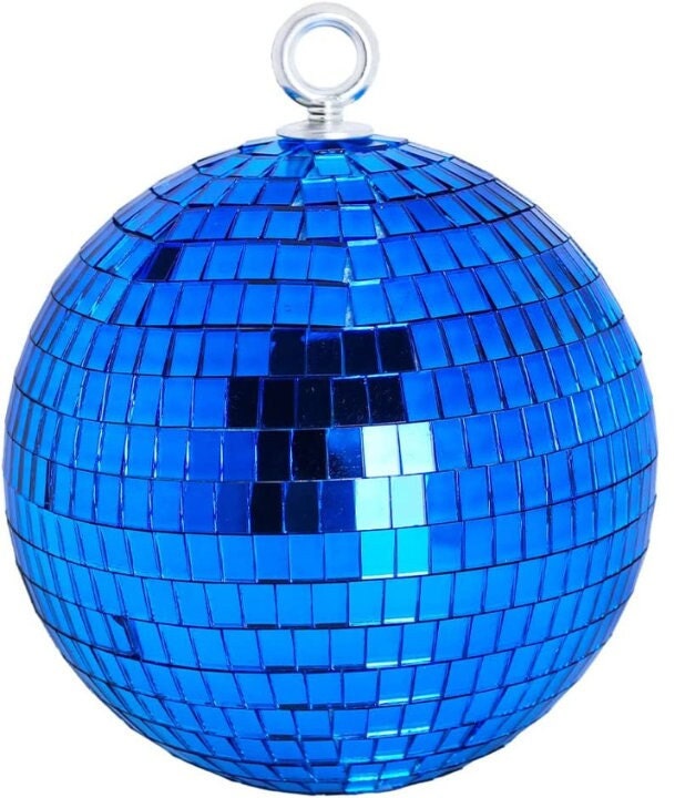 4 Mirror Disco Ball Ornament with Hanging String