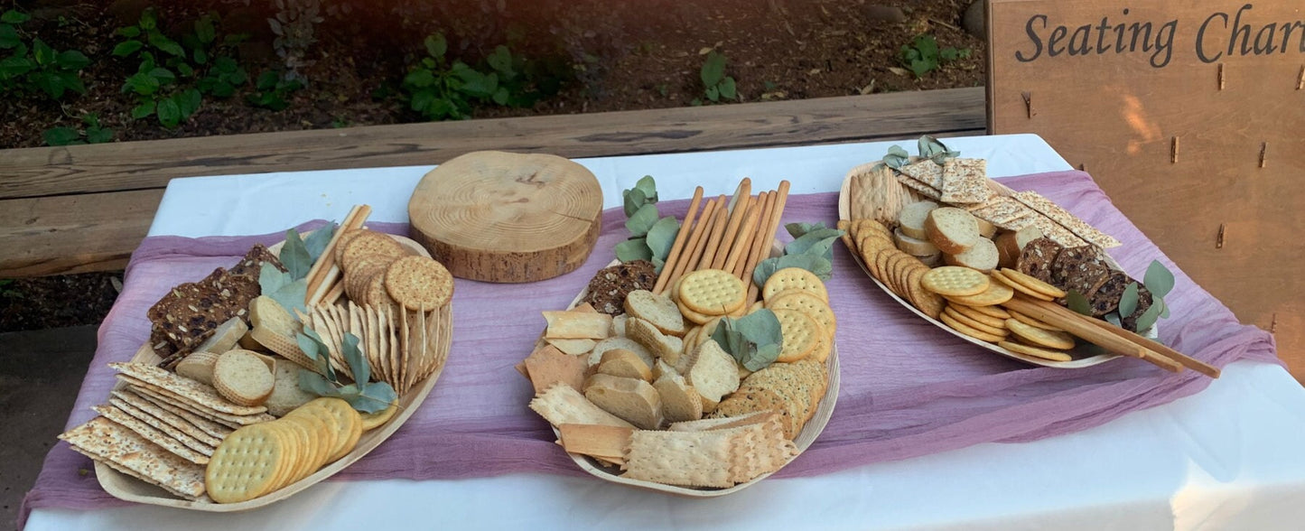 Unique Boat-Shaped Bamboo Charcuterie Tray - Perfect for Smirly Cheese Board Platter and Serving Tray, Kunaboo Cheese Board, Casafield Cutting Board - Elegant Food Display and Appetizer Tray