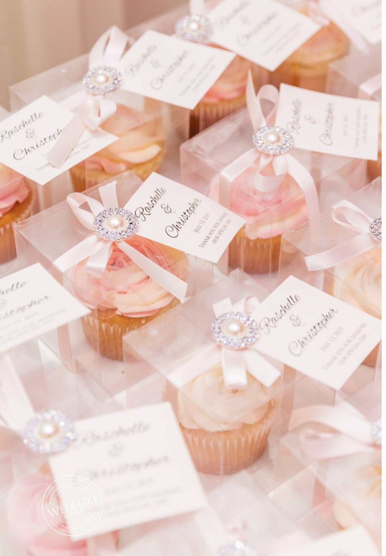 Wedding Favors | Engagement Party Favor | Personalized Wedding Favor | Custom Label | popular Cupcake Mix | Wedding Favor Box | Rustic